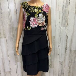 Connected Apparel‎ Plus Size Sheath Dress